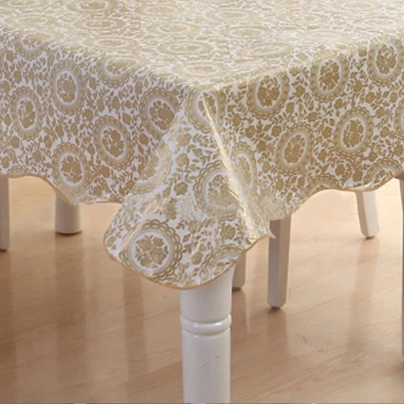 

Multifunctional Flower Waterproof Oilproof Printed Table Cloth Home Dinner Tablecloths Tables Cover Wedding Party Decoration