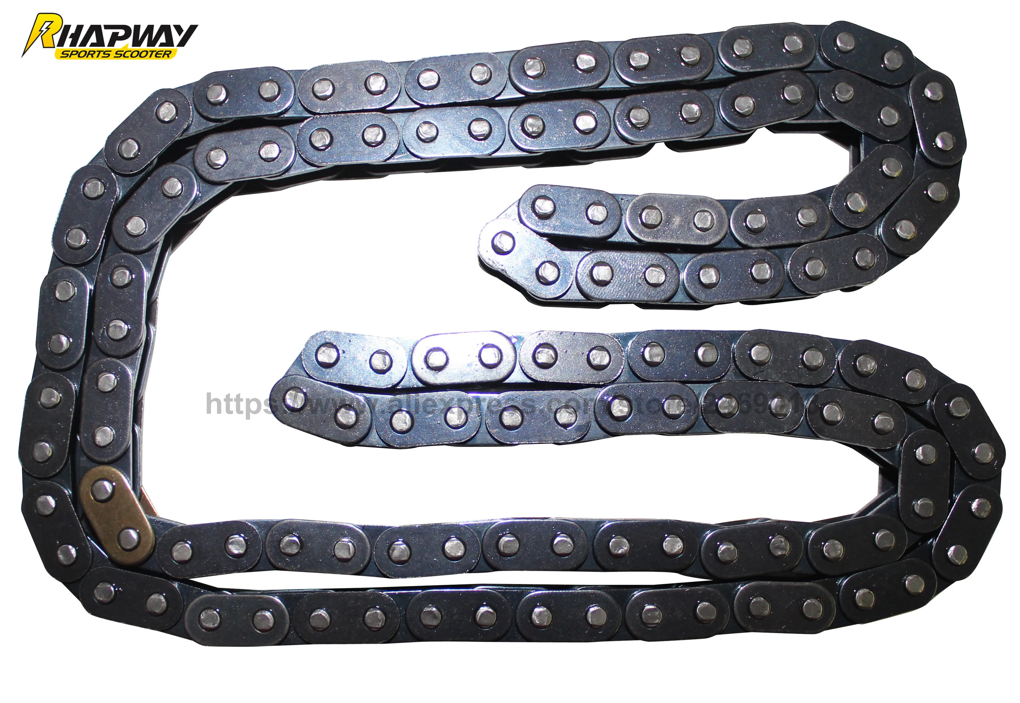 T8F 136 Links Electric Scooter Chain/ About 104cm Length Roller Chain for Electric and Gas