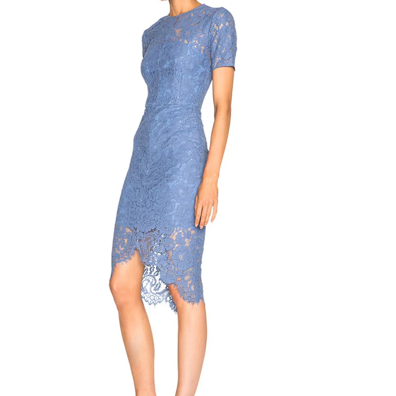 sky blue bodycon