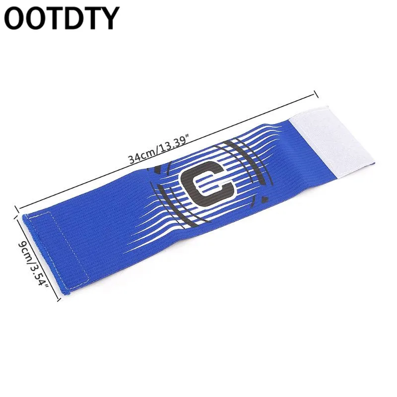 1 Pc Football Captain Armband Elastic Adjustable Arm Band Leader Soccer Competition 1 Pc Football Captain Armband Elastic Adjustable Arm Band Leader Soccer Competition