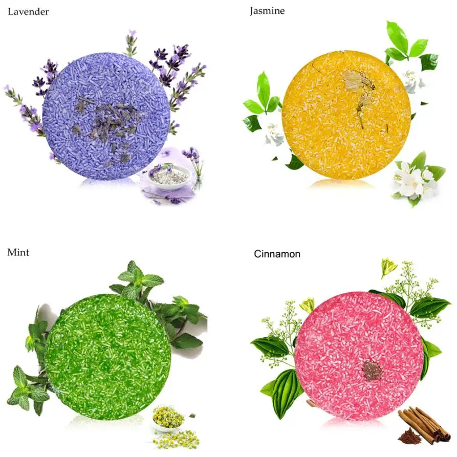 

1PC Soap Anti-Hair Loss Anti-Off Itching Nourishing Deep Clean Oil Control Facial Pore Cleanser Repair Hair Scalp Shampoo AU3