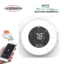 24VAC ℃& changeable сменная печь теплового насоса wifi Термостат контроля температуры для воздушного компрессора переключатель управления вентилятором 2p 4p клапан