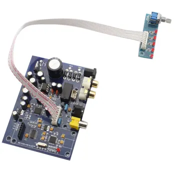

AK4490+AK4118 Quad Input 15W DAC Decoder Board Module Fiber Data Demodulation