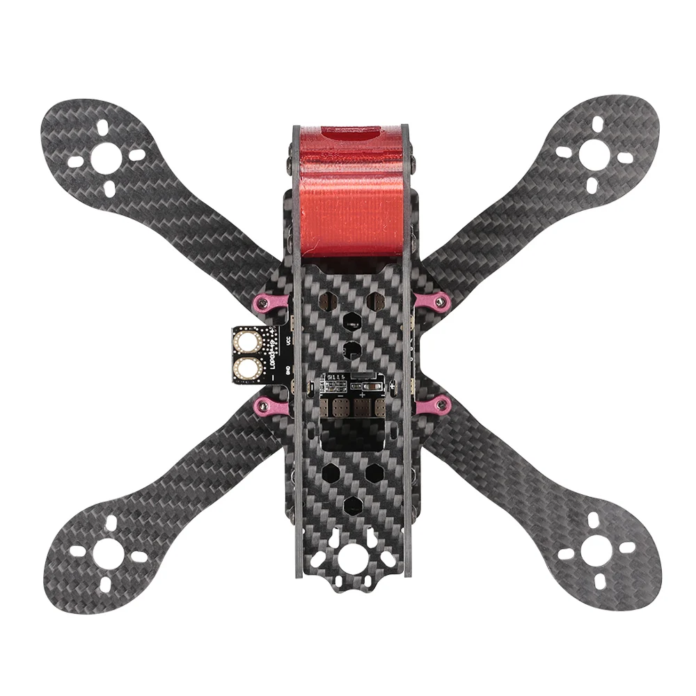 

GEPRC GEP-AX5 215mm X-Type 5in Carbon Fiber FPV Racing Drone Quadcopter Frame Kit with XT60 Power Distributor LEDs Dron Part