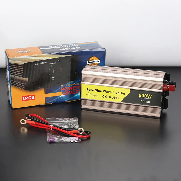 US $78.02 P600 Variable Frequency 600w 12v 24v To 220v 50hz 60hz Pure Sine Wave Psw Inverter