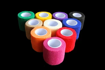 

Wholesale- Lot of 300pcs 5cm Disposable Self-adhesive Elastic Bandage for Handle Grip Tattoo Accessory TG2118