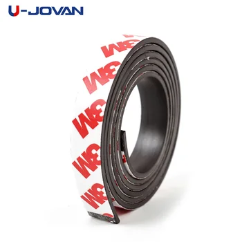 

1 Meter 12*2 mm self Adhesive Flexible Magnetic Strip 3M Rubber Magnet Tape width 12mm thickness 2mm