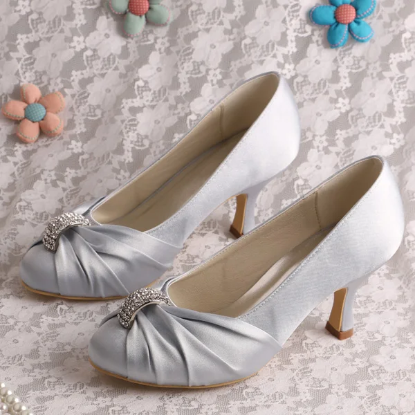 comfy silver dress shoes