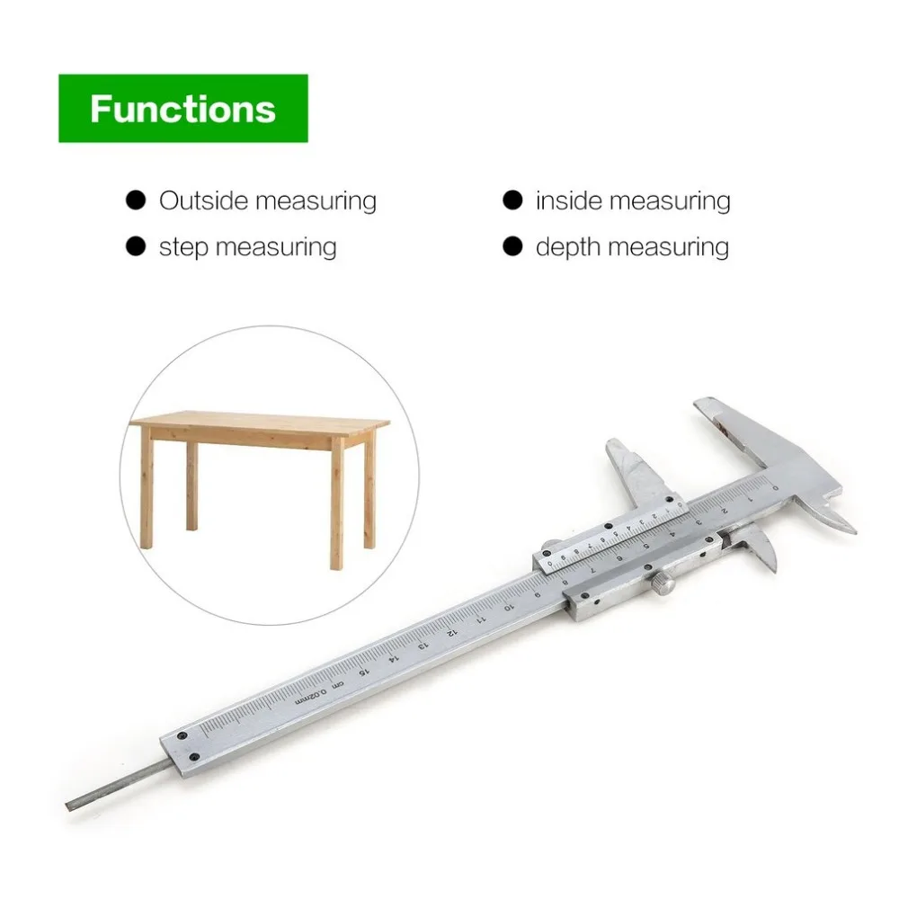 150 мм мини-измерительный прибор из нержавеющей стали раздвижной штангенциркуль линейка 6 дюймов микрометр измерительные инструменты