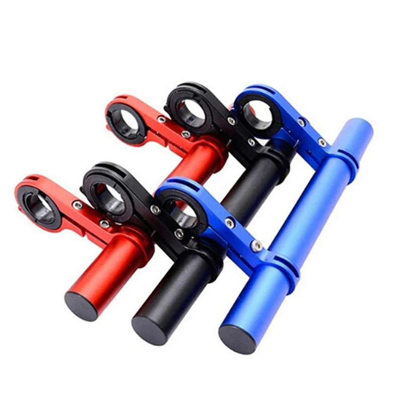 

10cm/20cm Mount Bar Rod Odometer Bracket Support Extender Bicycle Handlebar Extended Bike Extension Bracket Front Headlight