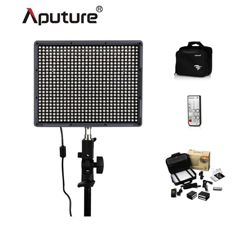 US $347.50 Aputure Photography Light Amaran HR672S CRI95 Led Video Camera Light Panel 5500K For Camera Wireless Remote2xNPF970 Batteries