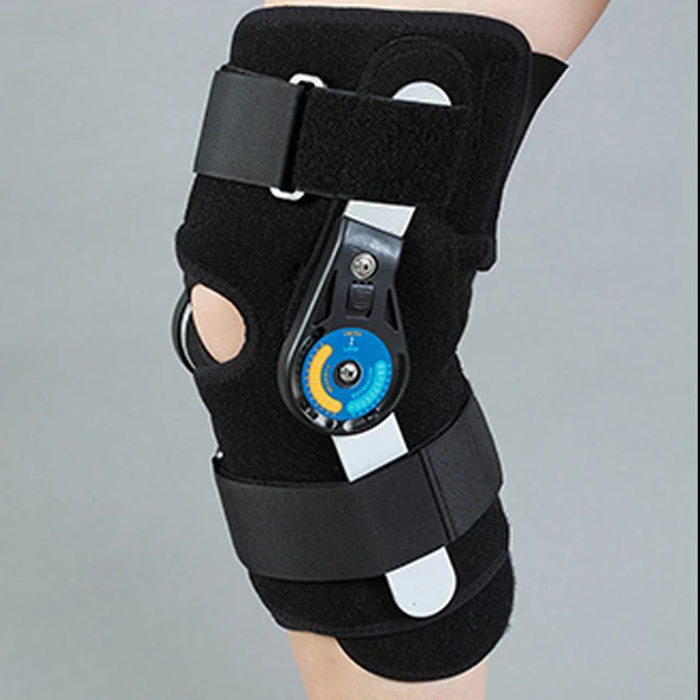 Adjustable Ultra knee brace support Bilateral Hinges Hinged Medical