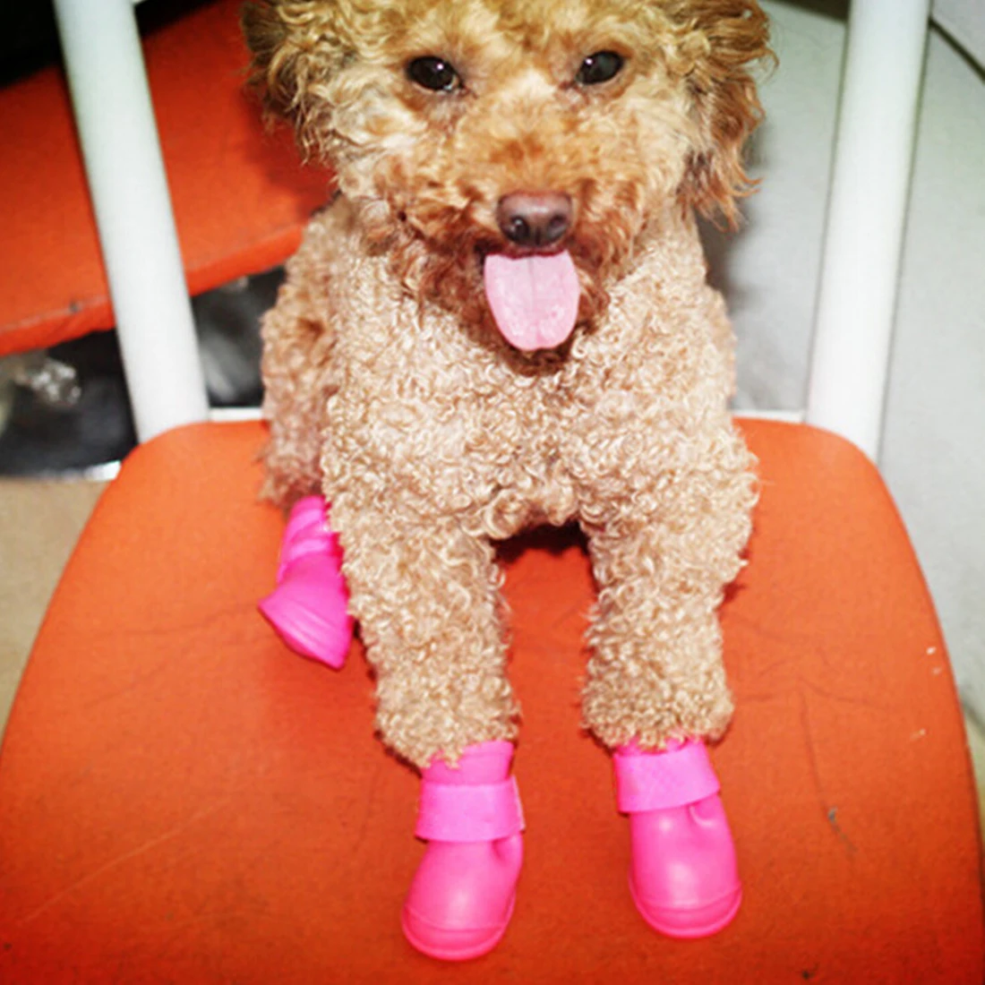 Обувь для собак Pet jorkie, водонепроницаемая обувь для дождливой погоды для маленьких собак, пород домашних животных, кошек, собак, носки, резиновые силиконовые сапоги для собак S/M/L