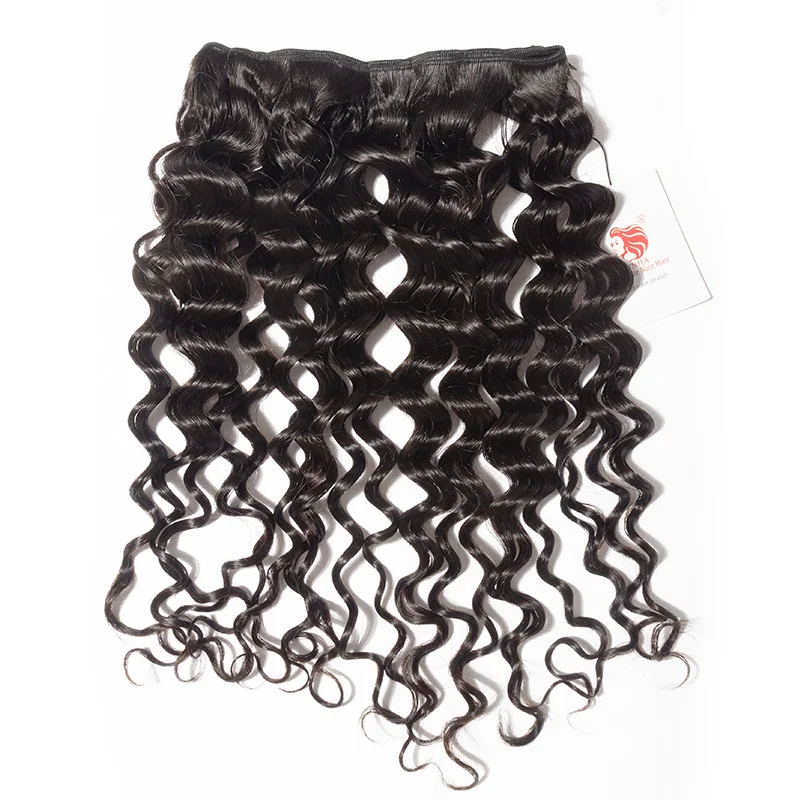 [FYNHA] Peruvian Virgin Hair Bouncy Curly 100% Human Hair Bundles 12-28inch Free Shipping