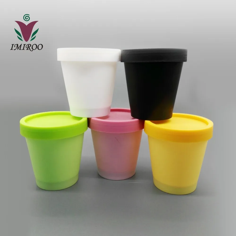 200ml color Straight Barrel Shape jar