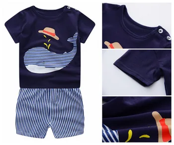 

DHL 200set Summer Newborn Baby Boys Girls Clothes Set Cotton Baby Clothing Suit (Shirt+Pants) Plaid Infant Clothes Set