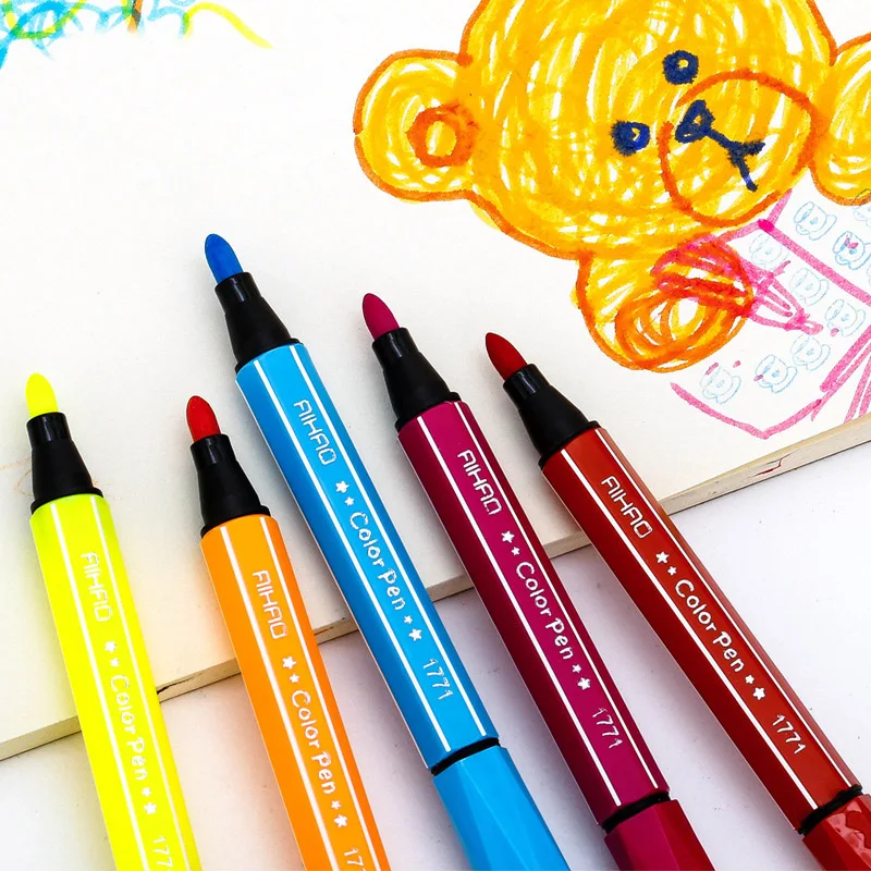 Download Art Supplies Cute 12/18/24/36 Colors Cartoon Watercolor ...