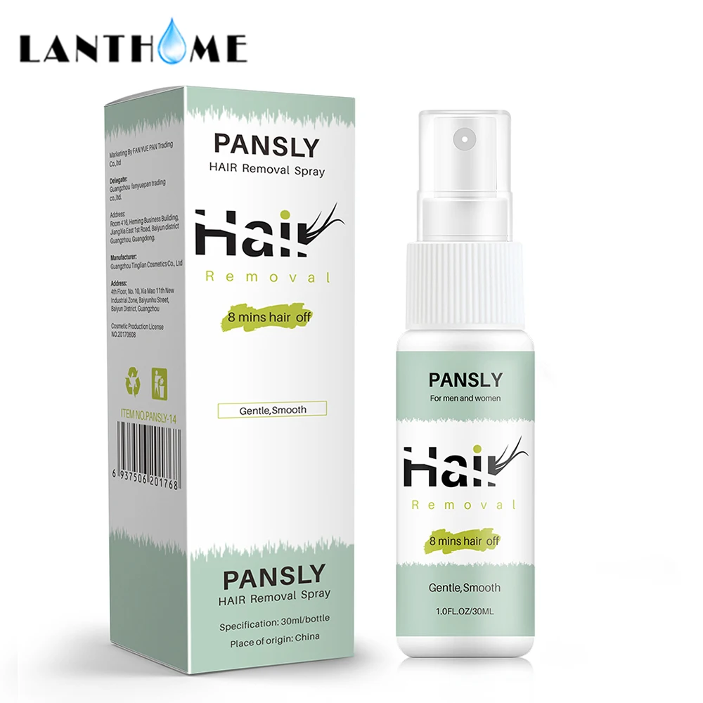 

3pc Hair Removal Treatment Spray Wax Depilatory Cream Bikini Smooth Body Hair Removal Spray Liquid Facial Hair Remover for Women