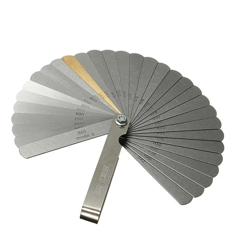 

Internal diameter stainless steel feeler 12 playing bent feeler repair Measuring tools for car auto
