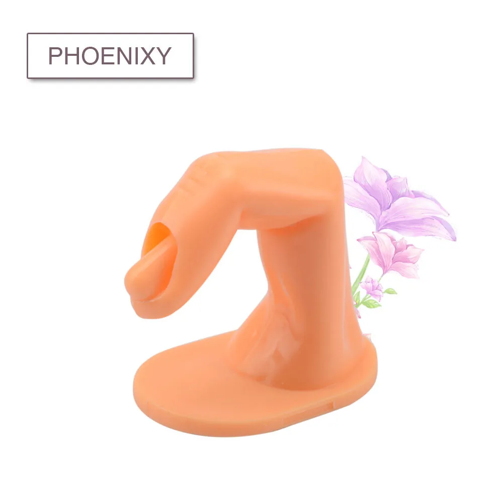 

5pcs Professional Fake Nail Art Model Practice Training Finger Manicure False Nail Tips Display Salon Tools LANJ209x5