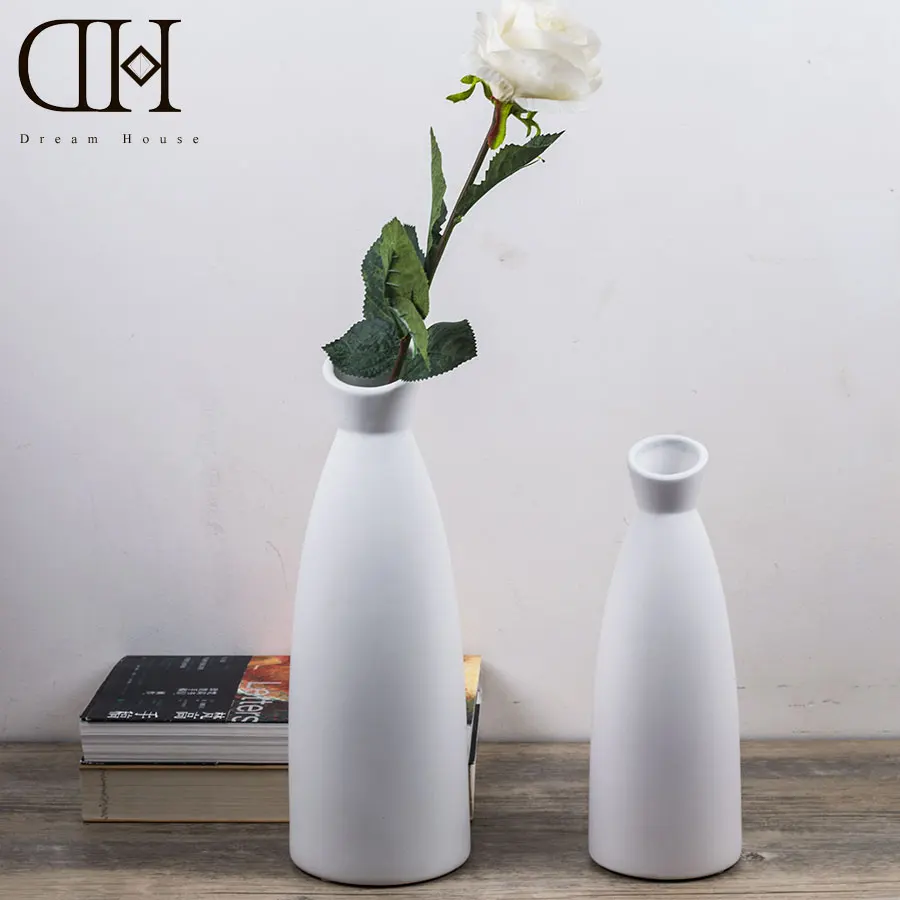 Popular White Ceramic Flower Vasebuy Cheap White Ceramic Flower - Dh Simple Vase Modern Ceramic Flower Vase Home Decorative Flower Vase Whiteflower Bottle Art Crafts popular white ceramic flower vasebuy cheap white ceramic flower - dh simple vase modern ceramic flower vase home decorative flower vase whiteflower bottle art crafts