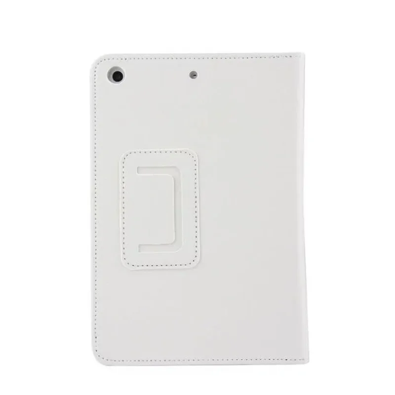 Для Ipad Mini 1 2 3 Модный деловой чехол из искусственной кожи личи для Ipad Mini 1 2 3 7,9 дюймов РЕТРО откидной Гибкий тонкий чехол с подставкой - Цвет: white