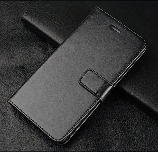 Винтажный высококачественный кожаный чехол-бумажник для huawei GT3 GT 3/Honor 5C 5 C/7 Lite Honor 7 Lite чехол для телефона для Honor 5C NEM-TL00H - Цвет: Black