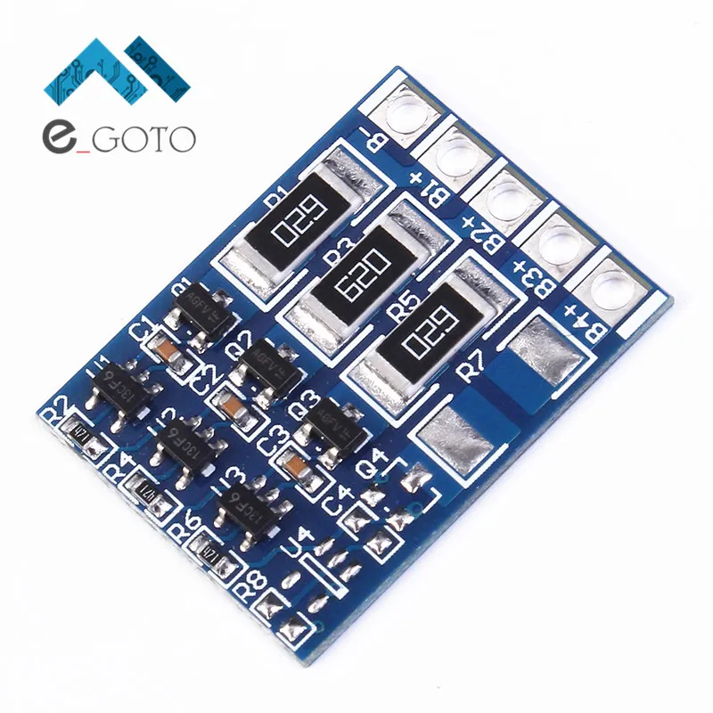 3S 4 2V DIY 66mA 18650 Lithium Battery Charger Protection Board Balance Function Polymer Li ion