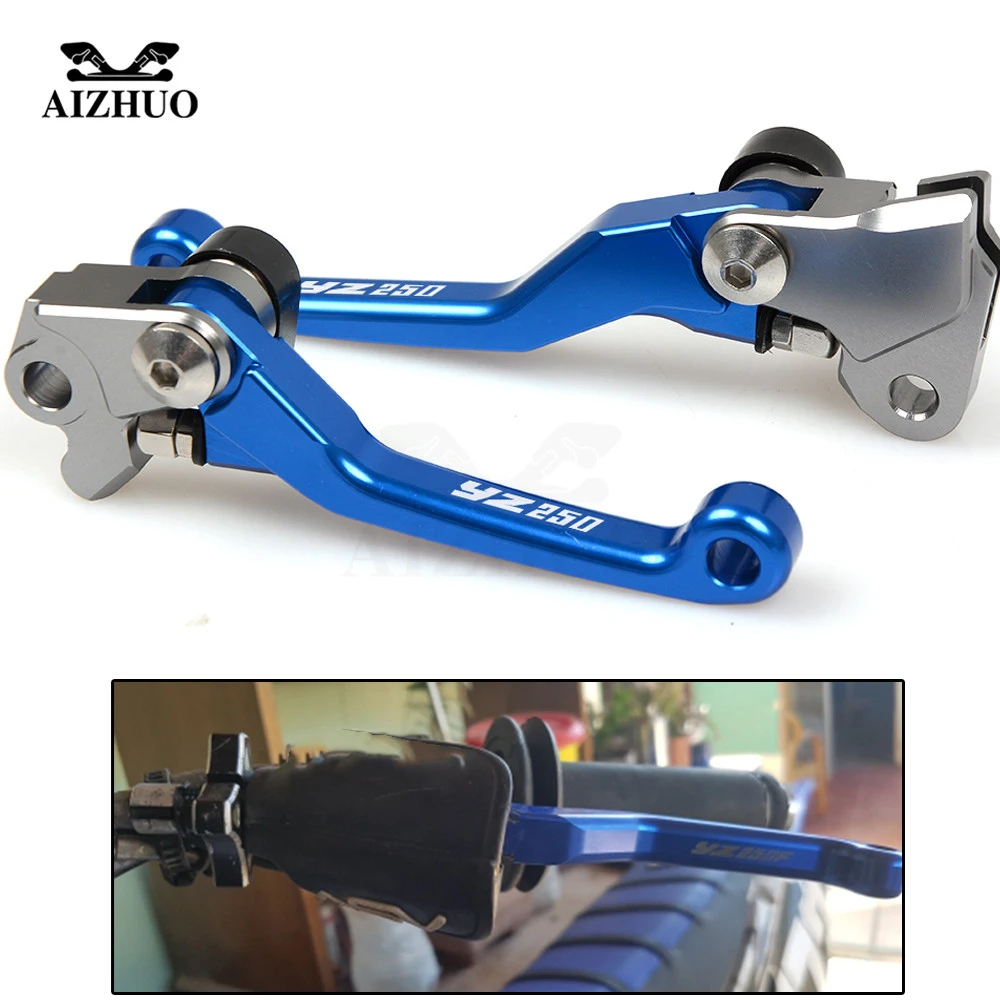 

For YAMAHA YZ125 YZ 125 YZ250 YZ 250 2015 2016 2017-2018 Motocross Dirt Bike Pivot Brake Clutch Levers CNC Aluminum With