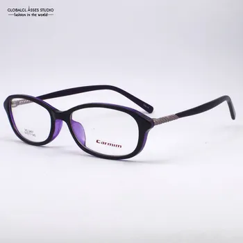 

New Design Popular Black Outside Purple Inside Frame Purple Temple With Special Detial Women/Female Eye Glasses Frame NO.2451