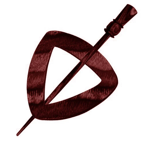 Knitpro Symfonie деревянные шали булавки элегантная одежда и аксессуары для волос - Цвет: 20830