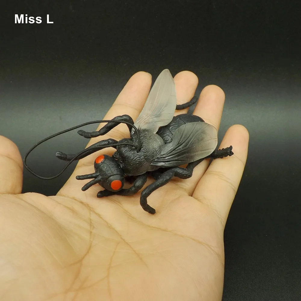 Большой размер дом муха животных игрушка шутка розыгрыши игры украшения ребенок насекомых обучающая модель