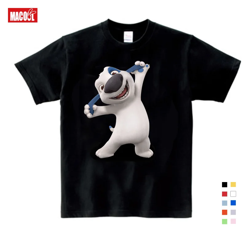 Children's Favorite Online Games Can Speak Tom Cat Prints Boy T-shirt Summer Tom Cat and His Friends Cartoon Costumes 3T-9T Children's Favorite Online Games Can Speak Tom Cat Prints Boy T-shirt Summer Tom Cat and His Friends Cartoon Costumes 3T-9T