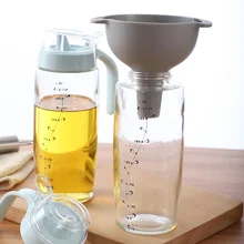 4 в 1 многофункциональная фильтрующая Воронка Кухонные гаджеты пластиковая жидкая винная Воронка для масла бункер Портативный мед и масло передачи