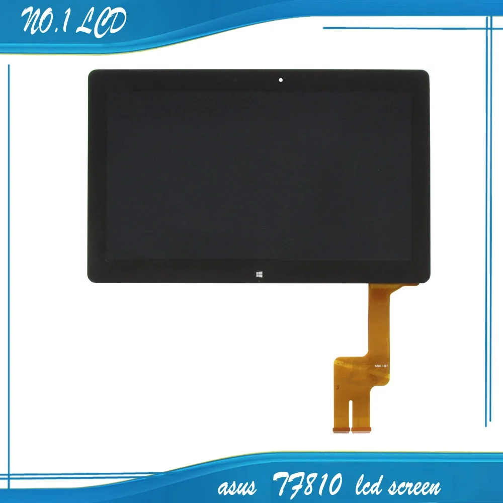 

Black Free shipping LCD Screen Display + Digitizer Touch Assembly For Asus VivoTab TF810 TF810C
