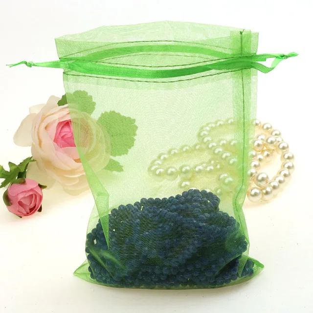 Buy 50pcs Transparent Gauze Bag party gift bags