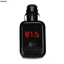 Mosunx Hifi беспроводной Bluetooth FM передатчик модулятор Автомобильный комплект MP3 плеер двойной USB Прямая поставка