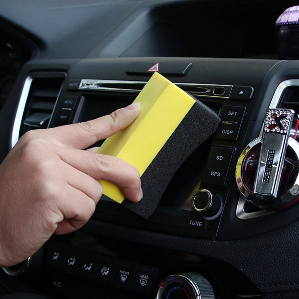 Car Wax Foam Cleaning Tool Car Wash Sponge Auto Care Polishing Sponge