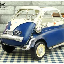 Античная классическая модель автомобиля Ретро Винтаж кованого металла ремесла для дома/паб/кафе украшения или подарок на день рождения