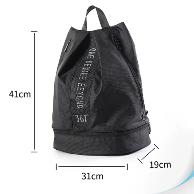 361 Outdoor Sports Backpack Swimming Bag Waterproof Bag 25L Combo Dry Wet Bag Travel Camping Pool Beach Gym Hiking Men Women