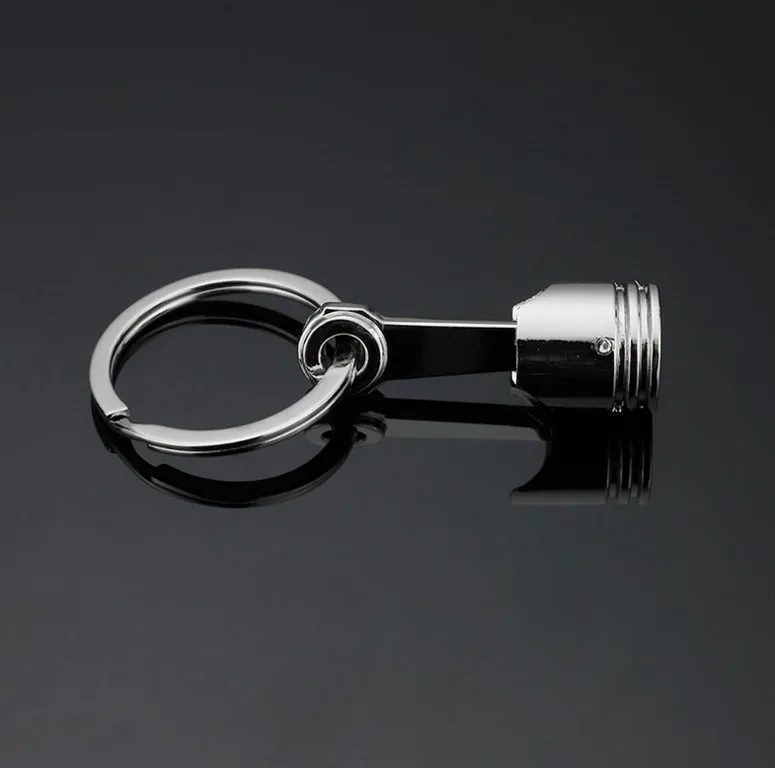 Модные креативные контрольный инструмент автомобильных металлических изменение поршень брелок для ключей автомобиля брелок для ключей