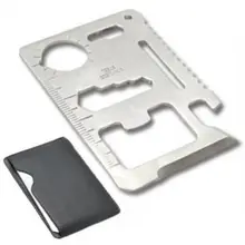 11 в 1 Многоцелевой Карманный инструмент первой необходимости размер ножа 100 шт./лот быстрая DHL