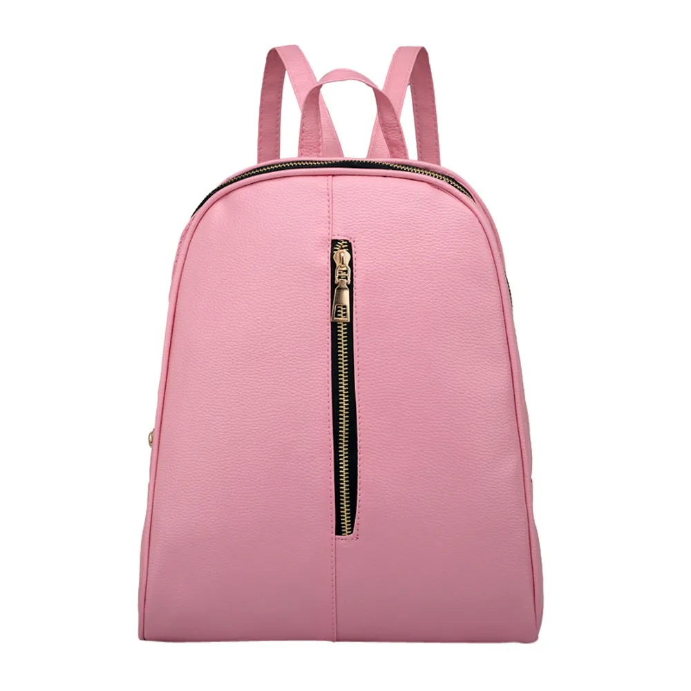 

Backpacks School Bags for Teenage Girls Woman Fashion Leather Backpack Female Preppy Style Zipper Mochila School Mochila #L5%