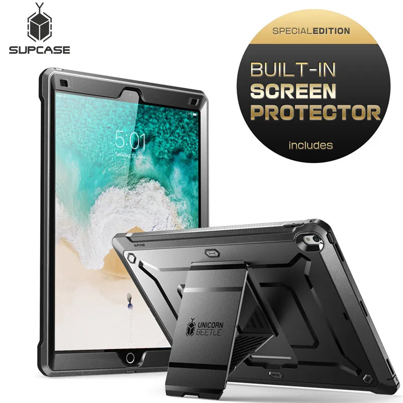 Чехол для ipad Pro 12 9 SUP 2017 чехол UB PRO прочный с полным корпусом и встроенной защитной