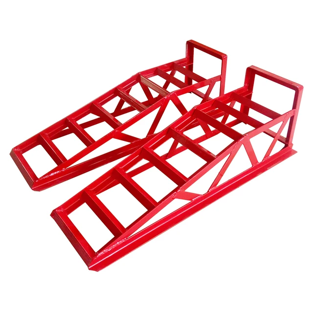 2500LB Car Ramps Raises wheels Ground Wide tracks Adjustable Safe