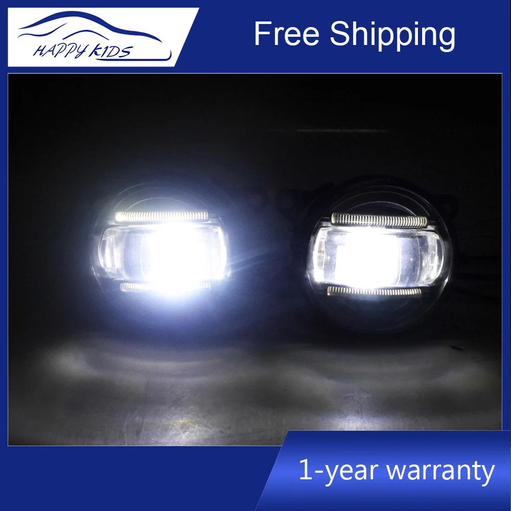 

High power Led fog lamp for Ford series Ecosport 2011-2016 led fog lamp with lens drl daytime light