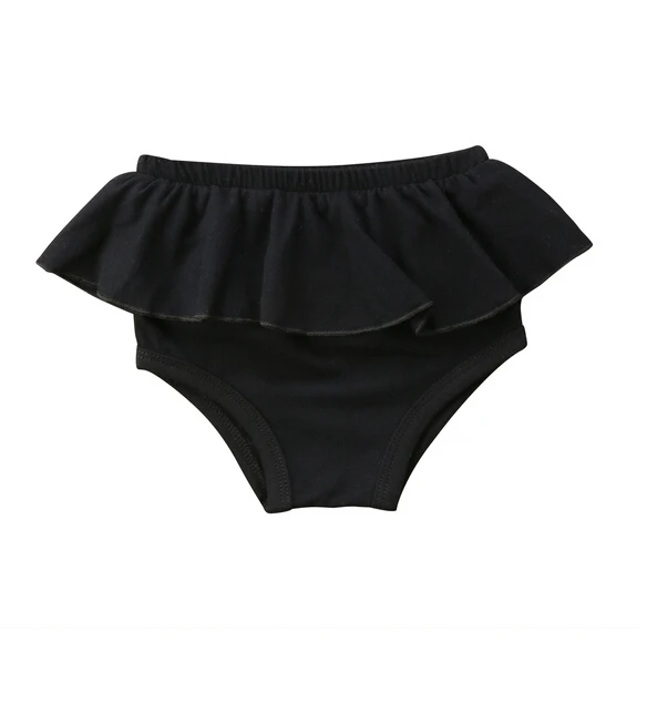

Cute Ruffles Infant Baby Boy Girl Shorts Bottoms Summer Newborn Kids Bloomer Briefs Outfits Black Pink Green Yellow