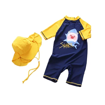 

Dollplus Boy One Piece Swimsuit Swimwear Kids Bathing Suit Kids Sport Baby Beachwear Toddler Swimwear for Baby