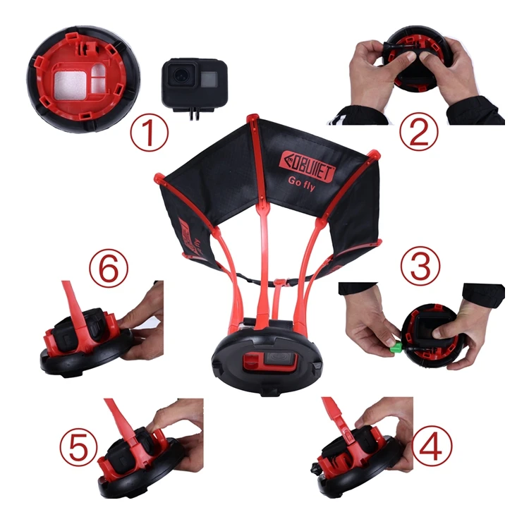 Палка для селфи с парашютом всех экшн камер Gopro Hero 6 5 4 3 +|for gopro hero|gopro herogopro camer |