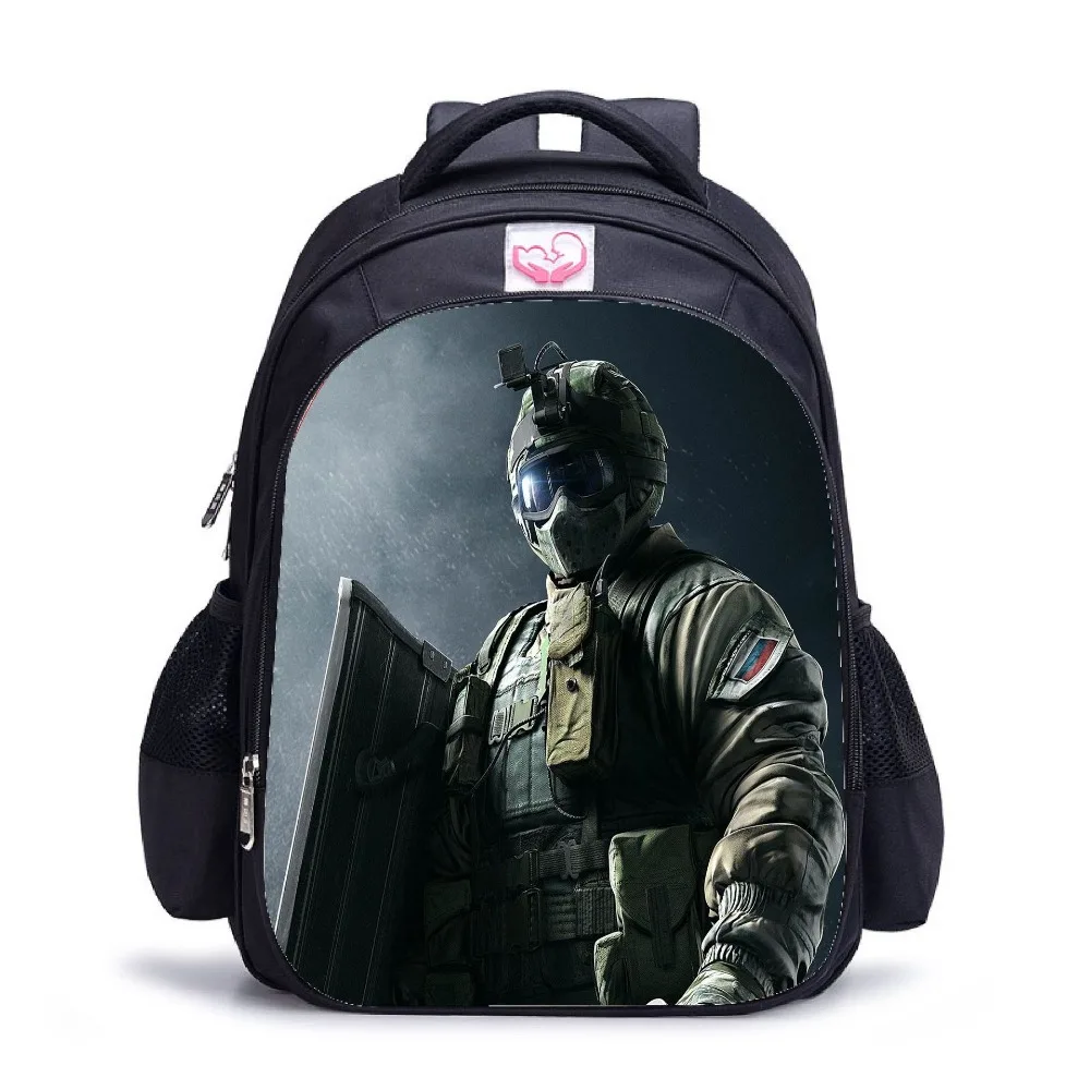 Новое поступление, рюкзак Rainbow Six Siege, для взрослых, онлайн игра, персонаж, Sac A Dos, для подростков, дорожная сумка, школьный рюкзак, рюкзак